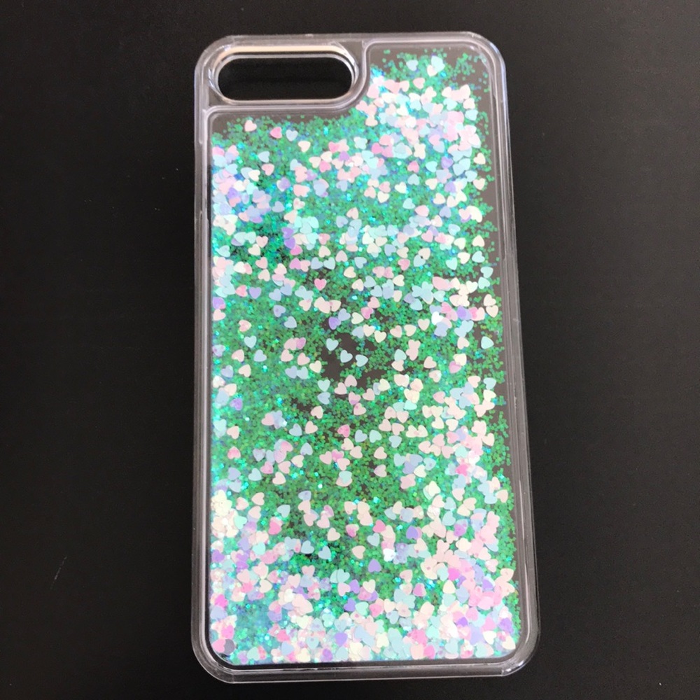 Glitter quicksand IPhone 8plus phone case